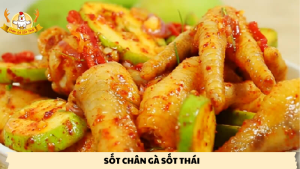 sốt chân gà sốt thái