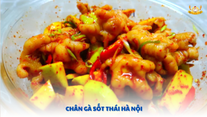 chân gà sốt thái hà nội